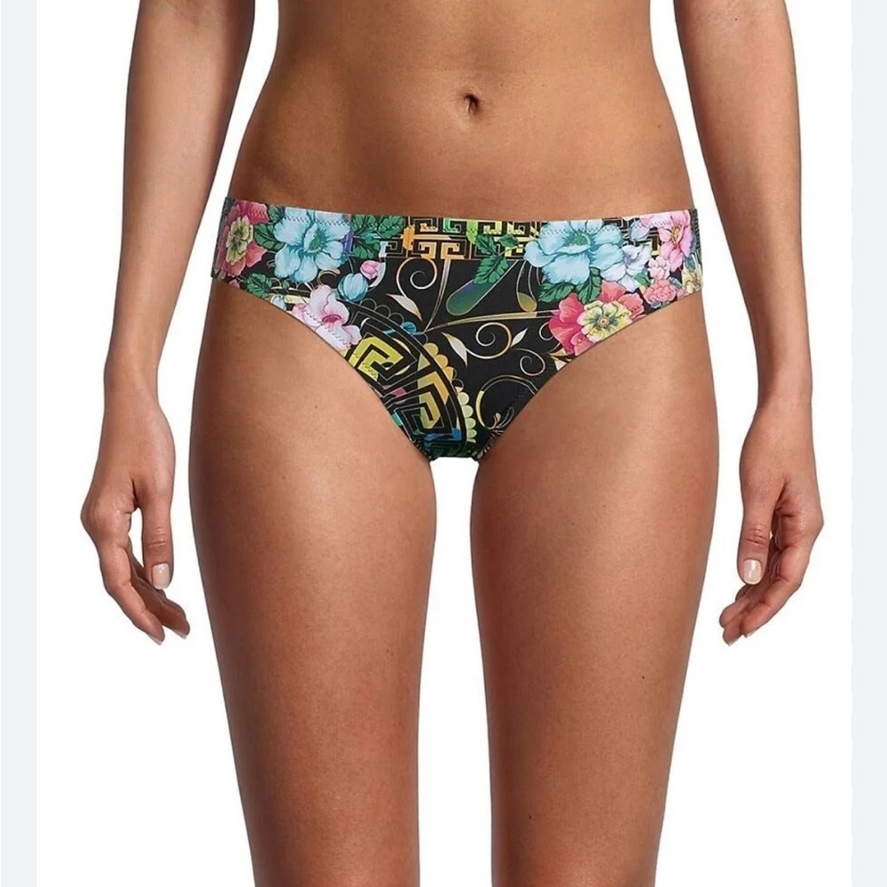 Johnny Was Floral Peace Hipster Swim Bikini Bottom Floral Sz 2X NEW